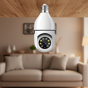 Wholesale Smart Security Light Bulb with WiFi 2MP Camera 360-Degree Panoramic Wireless IR Night Vision VR