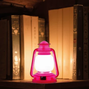 GuangLi GL-W006 ABS LED Mini Lotus Lantern Night Light Plug-In 110-220V Switch Control For Babies & Kids Indoor Use