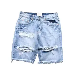2025 Customized High Quality Summer Denim Shorts Male Jeans Men Short Jeans Regular Fitness Jeans Men Shorts