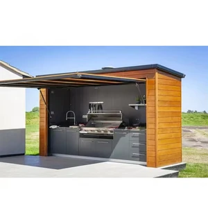 Cabinets Gas Grill 304 Stainless Outdoor Kitchen Set