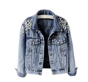 Style New Arrival Women Denim Jackets Spring Breathable Windproof Hot Selling Wholesale Price New Design High Quality Material