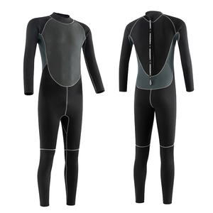 Factory Hot Sale 3mm Neoprene One-Piece Wetsuit Cold-Proof Spot Sun Protection Snorkeling Surfing Suit For Warm Cold Water
