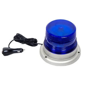 DC10-30V 60watts Car Vehicle Emergency Blue Beacon Light Ambulance Led Top Warning Rotating Lights Lamp for Sale