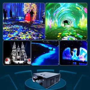 10,000LM Waterproof Professional Laser Projector Heavy Duty HD Projector for Large Venue Outdoor/Stage/Events IP65 Certified