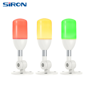 SiRON D020-1 Series Red Yellow Green 220Vdc Other IP Rating LED Equipment Indicator Lights for Warehouse with 360 Beam Angle