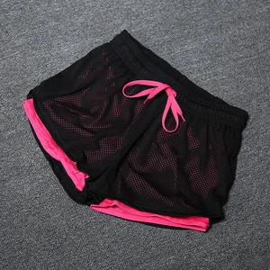 Custom Logo Plus Size Casual Summer Skinny Fit Drawstring Low 100% Cotton Eco-Friendly Gym Yoga Sports Sexy Women Girls Shorts