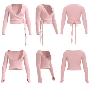 Wholesale Customization 2026 Workout Breathable Pilates Shrug Active Wear Women Gym Fitness Workout Yoga Sets