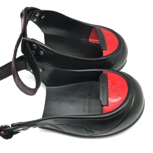 Ultra-Light Adjustable Velcro Visitor Shoe Covers with Wear-Resistant Anti-Slip Hydrocarbon Aluminum Alloy Toe Caps