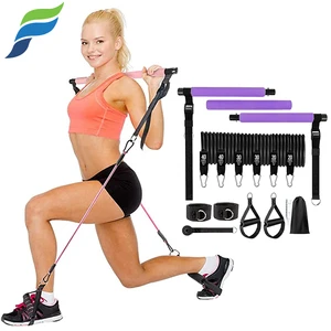 YETFUL Wholesale Exercise Accessories Portable Pilates Kit Set Stretch Bodybuilding Custom Bands Resistance