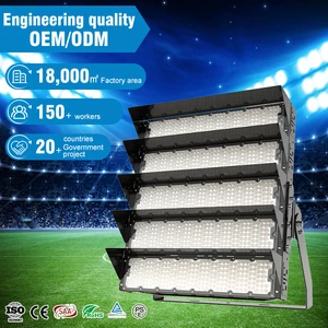 Professional Factory Ip65 Durable Stadium High Mast Light 100V 277V 200W 400W 600W 800W 1000W 1200W Led Flood Light