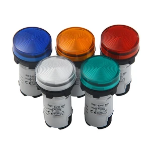 22mm Waterproof Panel Mount Led Equipment Signal Pilot Lamp Indicator Light