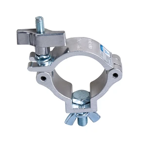 2Inch Silver Stage Light Clamp Fit Tube OD for (48-52)mm Truss Clamps,Truss Coupler DJ Lights Clamp for Moving Head Par Lights