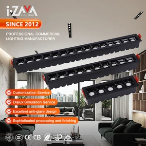 Factory Wholesale Smd Indoor Living Room Recessed Mounting 10w 20w 30w Smd Led Grille Light
