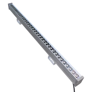 220V/24V RGB 3 in 1 Outdoor Shop Facade IP65 Waterproof Linear Led Wall Washer Light