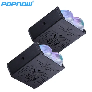 POPNOW 70W Led Spotlight Dual Color 3000K 6000K High Low Beam 12V 24V Auxiliary Driving Lights Car Grille Lights