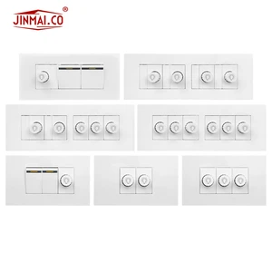 Source Manufacturers' Main Product Plastic Dimmer Switches with IP44 Rating 10A/250V Controllable Quality & Stable Supply