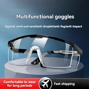 Anti-Fog Polycarbonate Safety Goggles Dust & Splash Resistant Eye Protection for Industrial Grinding Cutting Lab Use Unisex