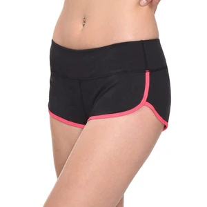 Wholesale OEM Plus Size Casual Summer Women Gym/Running Shorts High Waist Regular Elastic Breathable Quick Dry Polyester/Cotton