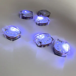 LED Safety Shoe Lights & Clips-Waterproof IP55 Lithium Battery Multi-Color Flashing Sports Running Lights