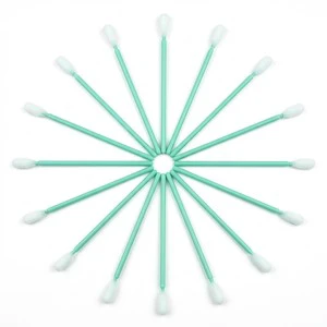 SUOREC Double Layer Polyester Knitted Antistatic Cleanroom Swabs Disposable Lint Free ISO/CE Certified Cleanroom 10-1000