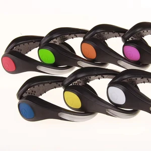 Manufacturer Wholesale Lightweight Silicone PP LED Flashing Shoe Clip Lights for Outdoor Night Running Cycling Safety All