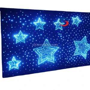 Modern IP68 Waterproof LED Glowing Cement Brick Panel with Fiber Optic Light for Garden Path Pool Patio Decor