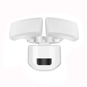 PW1802 2000lm Two Head 25W LED Flood Light Wall Lamp Outdoor IP54 Motion Sensor Security Light