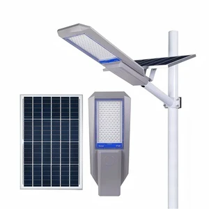 Outdoor IP66 LED Solar Battery Powered Pole Lamp 100w 200w 300w 400w Road Street Light 1200