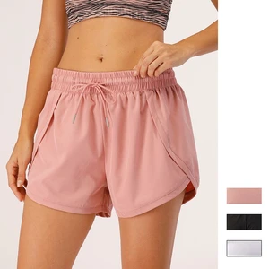 Wholesale Plus Size Breathable Shorts Women Summer Outdoor Quick Dry Athletic Running Fitness Sports Shorts