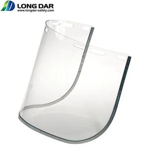 CE EN 166 ANSI Z87.1 Face and Eyes Protector VCA85S with Aluminum Edge Face Shield Visor