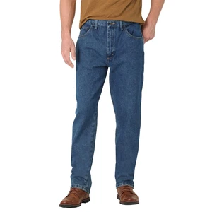 High Quality Custom Men's Plus Size Waterproof Eco-Friendly Jeans Streetwear Casual Wide Leg Denim Mid Waist Low Price Wholesale