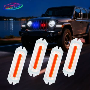 High Power Wireless Remote Controlled Automotive Grille Light LED Front Grill Lamp with Multiple Lighting Modes