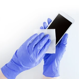 Safety-Features Disposable Medical Examination Nitrile Gloves 240mm Single-Use Powder-Free Surgical Multi-Color CE Certified