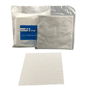 Disposable 100% Polyester Industrial Cleaning Wiper ESD Clean Rag Antistatic Cleanroom Lint-Free ESD Wiping Wipes Cloth