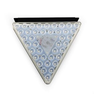 Maidsail 24V Emergency Truck Lights Trailer Triangle Flashing Warning LED Fog Driving Lamp Tail Light