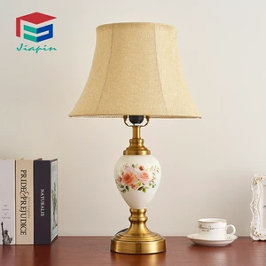 Resin Handmade Glass Table Lamp Desk Lamp for Living Room Bedroom Bedside Lamp