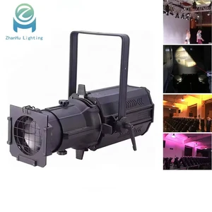 200W Multifunctional RGBW Ellipsoidal Stage Light 3in1 4in1 DMX Profile White Laser Projection for Bright Stage Shows