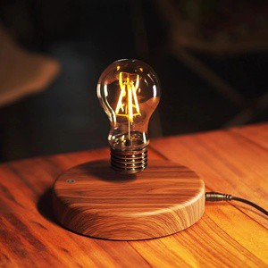 Levitating Light Bulb Floating Lamp Magnetic Levitating Lamp Touch Control Desk Table Lamp Lights for Home Decoration
