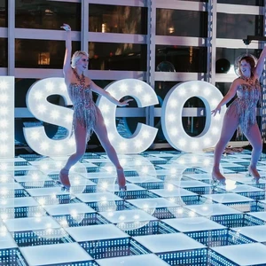 Decorative Infinite LED Mirror Brick Lights 3D Infinity Abyss Best Selling for Wedding Party Club Stage