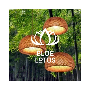 Retro Bamboo Lamp Handmade Sustainable Lighting HOT SELLING Eco Friendly Modern Design 2025 Best Seller