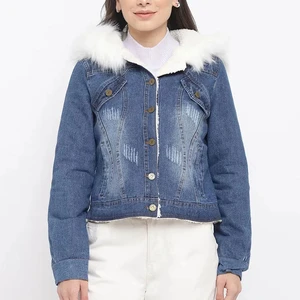 Excellent Wholesale New Design Women Jean Jacket New Popular Fashion Style Jeans Jacket for Women