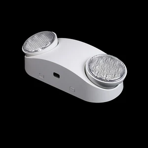 LED Light Emergency for Home Twin Spot Rechargeable Backup Battery LED Emergency Evacuation Exit Light