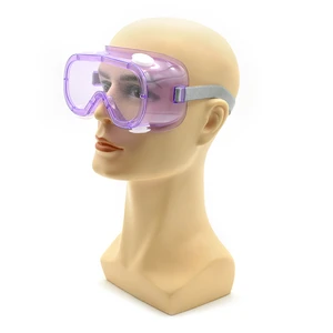 Eye Protection Transparent Factory Manufacture Various Ventilated Eye Shields Clear Lab Safety Goggle