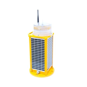 Low Price Tower Obstacle Aircraft Warning Solar Led Aviation Obstruction Light