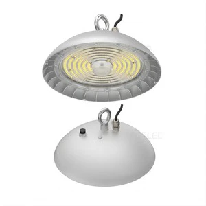 High Lumen 150lm/w LED UFO High Bay Stock IP65 Smooth Body Led High Bay Light 200W High Bay Light Fixture