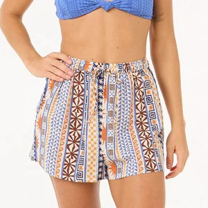 Women's Relaxed Fit Summer Woven Shorts for Women Lightweight Short Length Casual Bottoms for Hot Weather