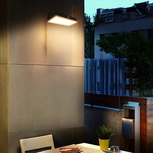 Powerful 800LUM Outdoor Solar Light With Motion Sensor Solar Security Light Motion Sensor LED Garden Light for Decor