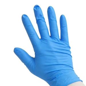 Disposable Nitrile Safety Gloves - Powder Free Latex Free Safety Gloves for Food Service/Healthcare/Industrial 100 Pieces
