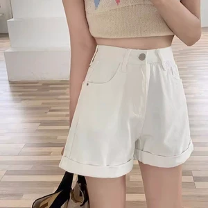 Wholesale 2022 High Quality Jeans Shorts Women's Jeans Denim Short Hot Pants Casual Woven Women's Shorts Softener High Waist