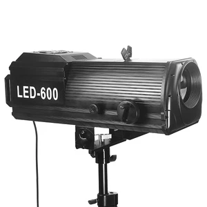 2024 Stage Lighting High Brightness 600W Manual Wedding Event Stage Theater Concert Follow Spot Light Led